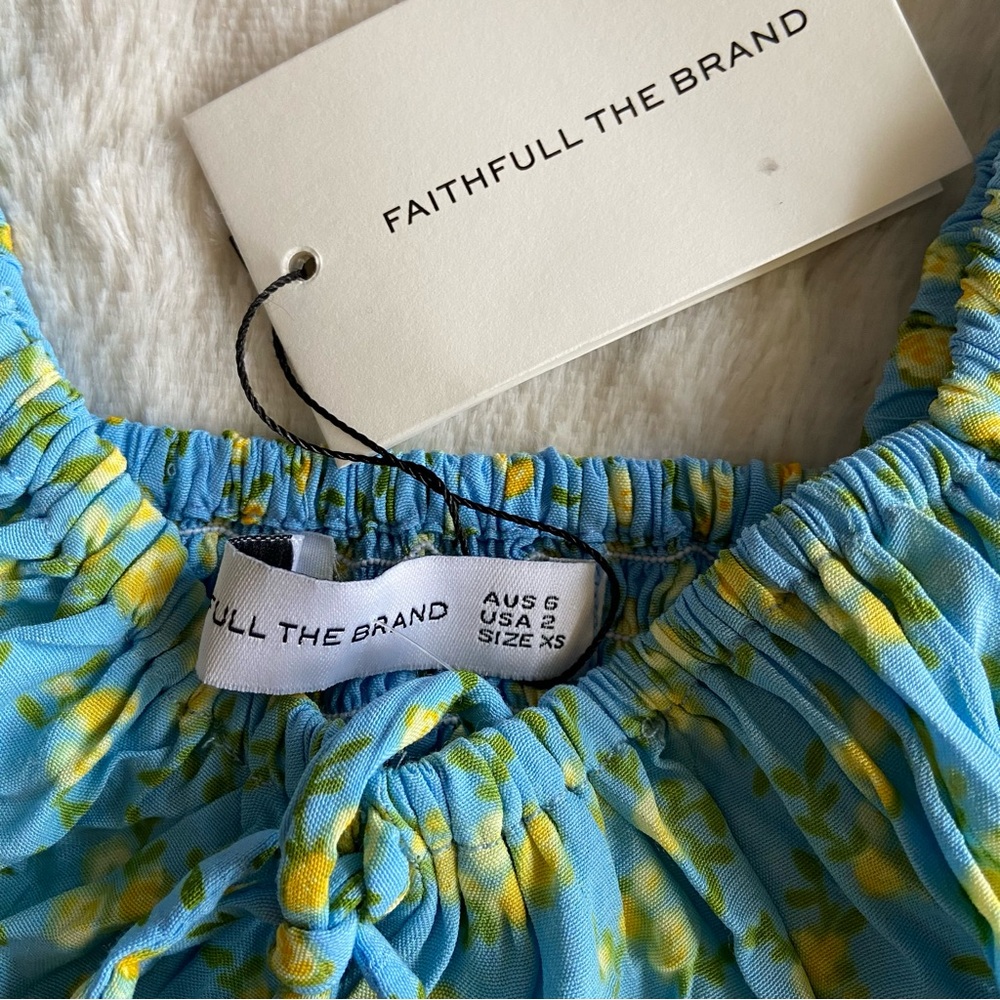 Faithfull the Brand Thea Mini Dress, US 2 - Picture 5 of 10